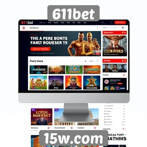 Avaliação da experiência do usuário no site 611bet
